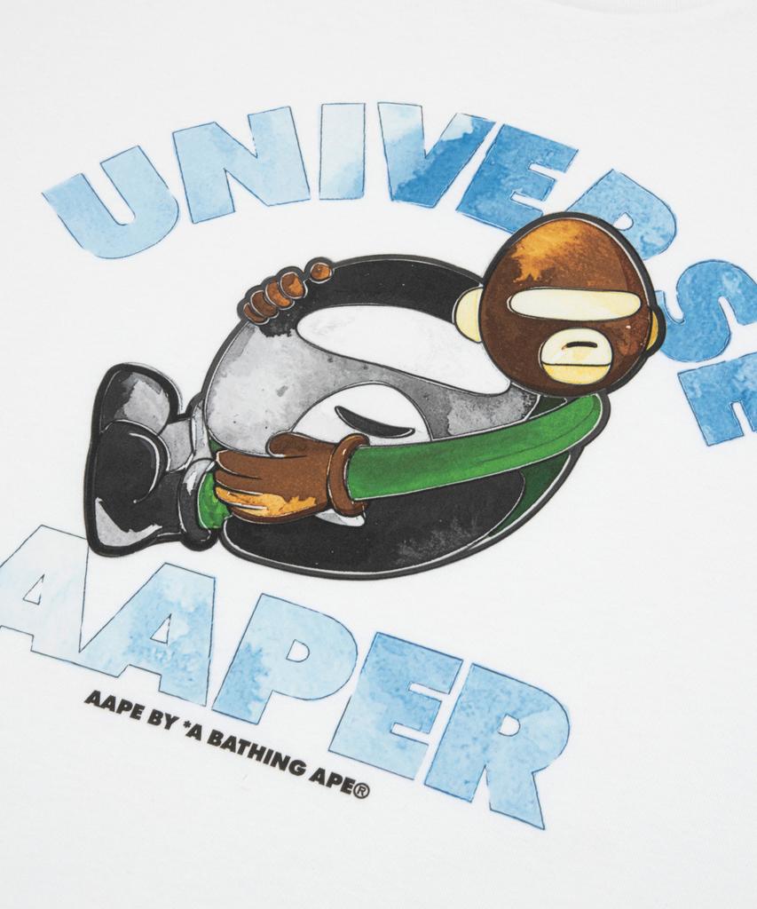 Eipeu Aaper Graphic Long Sleeve T-Shirt White / Aapltm1820Xxqwhx