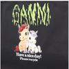 Ganni Pony Print Große Easy Shopper Tragetasche B2110043
