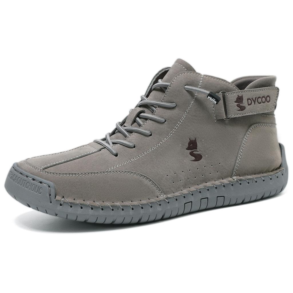 Popular Men's Shoes High-top Men's Casual Shoes Winter Shoes Martin Boots Men's Stitched Fox Shoes