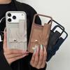 Wristband Holder Flip Wallet Phone Case For OPPO A3 A5 A6 Pro A3X A5X A6X A40 A40M A60 A80 A15 A18 A38 A58 A74 A15S Soft Cover
