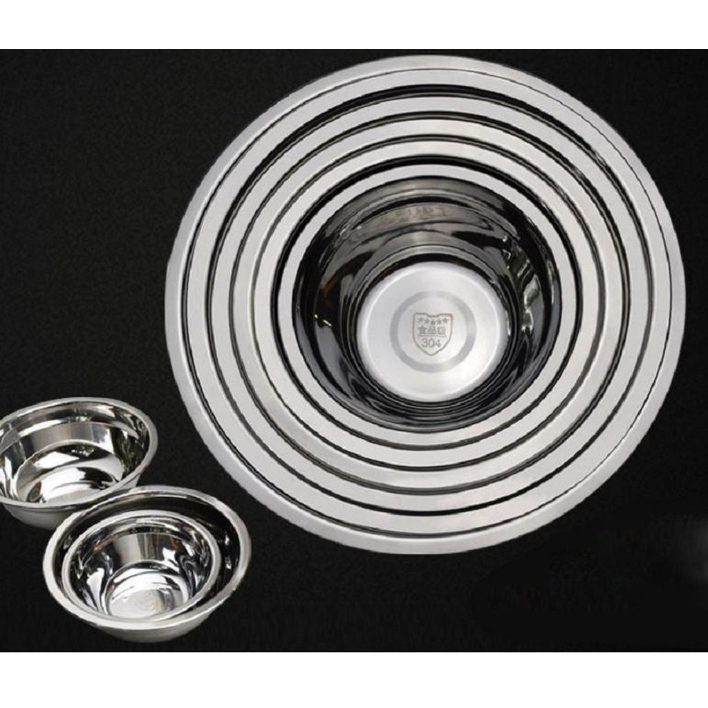 Stainless Steel Mixing Bowls Cereal/Salad/Soup/Rice Bowl