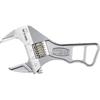 Short Monkey Wrench with Scale 140mm Length Adjustable Tool