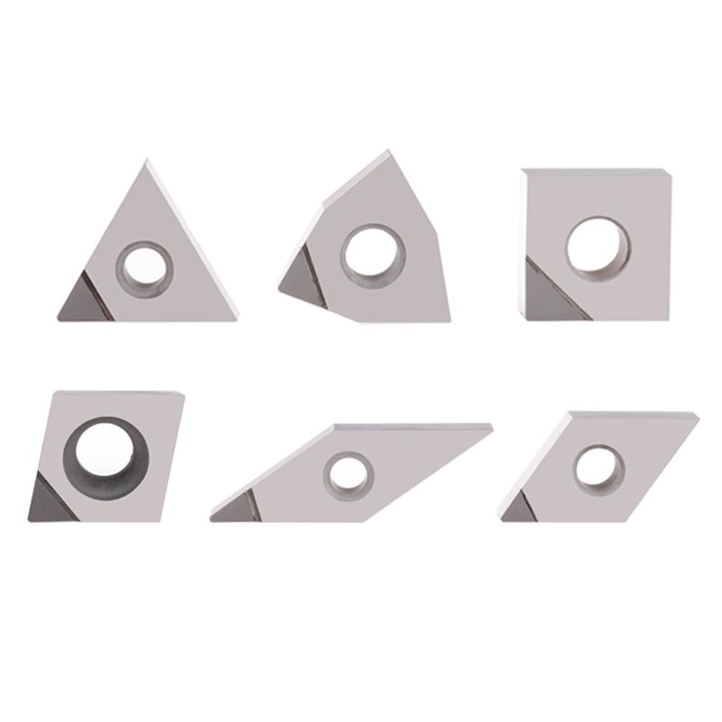 PCD Diamant Spiegelfinish Klinge für CNC Drehwerkzeuge - Geeignet für Edelstein-, Kupfer-, Aluminium-Einsätze