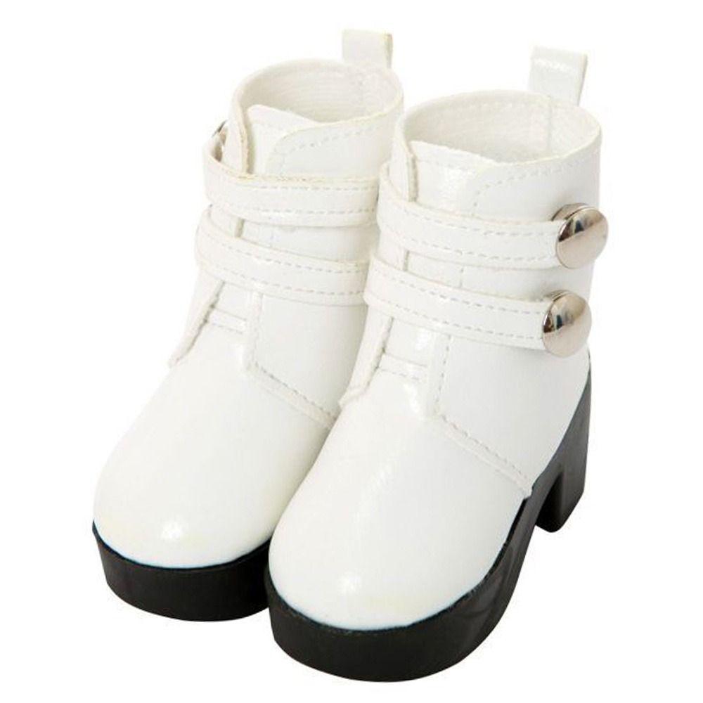 PU Leather for 18-inch Doll Fabric Shoes Doll Wearing Shoes 1/3 Doll Boots Play House Accessories