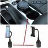 Car Cup Holder Mount Bracket 360 Degree Rotatable Stand Adjustable Mobile Phone Navigation Support Compatible For Ipad