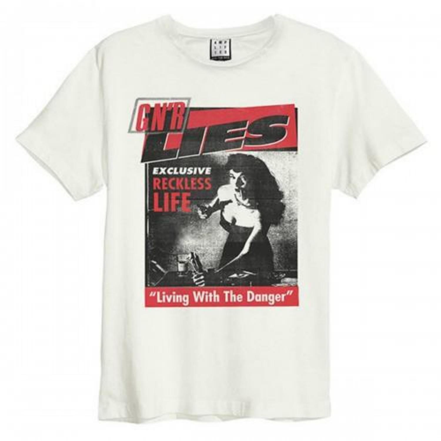 Amplified Unisex Adult Lies Guns N Roses T-Shirt S разноцветный