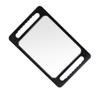 Hand Mirror with Double Handle Handheld Barber Mirror for Hair and Beauty Salon Haircut Mirror with Double Handgrip