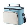 Lunch Bag for Adults - Cloth Thermal Lunch with Crossbody Strap and Handles