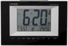 RHYTHM Citizen Alarm Wall or Tabletop Calendar CITIZEN Clock, Radio-Controlled, Digital, Use, Temperature, Humidity, Display, Black, 8RZ181-002