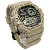 Casio CASIO Digital Men's Watch with Tide Graph & Moon Data Display Function WS-1700H-5AV Khaki Beige Overseas Model