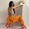 American Style Sweet and Spicy Style Loose Casual Personality Hip Hop Hip-hop Sports Ankle-tied Bloomers Women Harem Pants Trousers