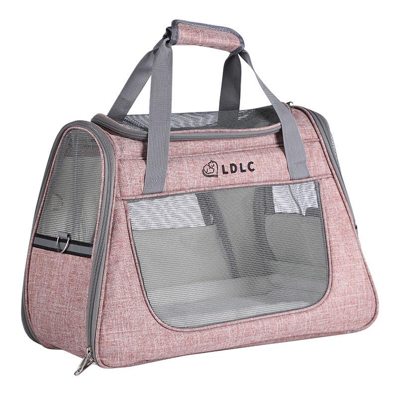 Large Capacity Foldable Rolling Pet Carrier - Portable Cat Suitcase