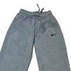 Nike Pohodlné jednobarevné fleecové kalhoty se stahovací šňůrkou Dětské spodní díly 452695-063