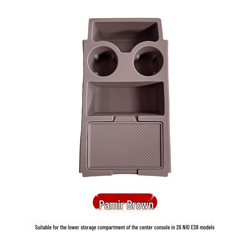NIO ES8 Silicone Center Console Storage Box for 26 Models - Interior Organizer & Accessory.