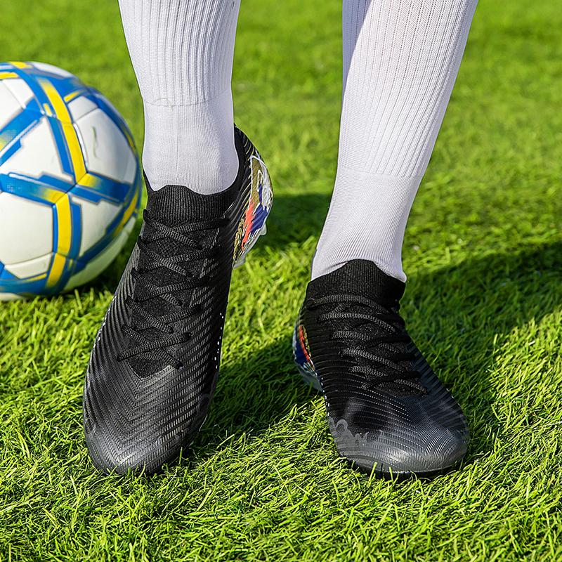 Men FG Football Shoes Original Resistant Soccer Shoes Casual Non Slip Outdoor Fast Male High Quality Ultralight Football Boots