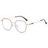 New metal myopia glasses frame men's big face big frame eye frame women can match the degree HC