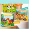 Wooden Water Painting Book Kids Animal Recognition Educational Toy For Early Learning