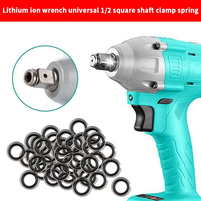 5/10Sets With O-Ring Socket Impact Wrench Snap Ring 1/2 Inch Retaining Ring Impact Wrench Accessories Clip