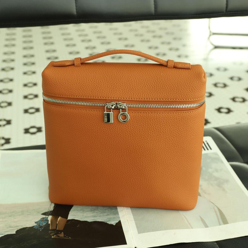Genuine Leather Women's Commuter Backpack & Lunch Box