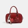 Sac bowling design pour femme, joli sac fourre-tout vintage automne/hiver, sac à bandoulière simple Boston