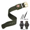 For Tudor Black Bay Red Flower Pelagos Watch Strap M2542G M25707B M25727k 22mm Outdoor Sports Nylon Watchband Men Soft Bracelet