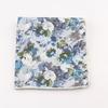 25cm Vintage Floral Cartoon Printed Handkerchief Cotton Women Men Wedding Suits Pocket Square Adult Gift Accessory High Quality