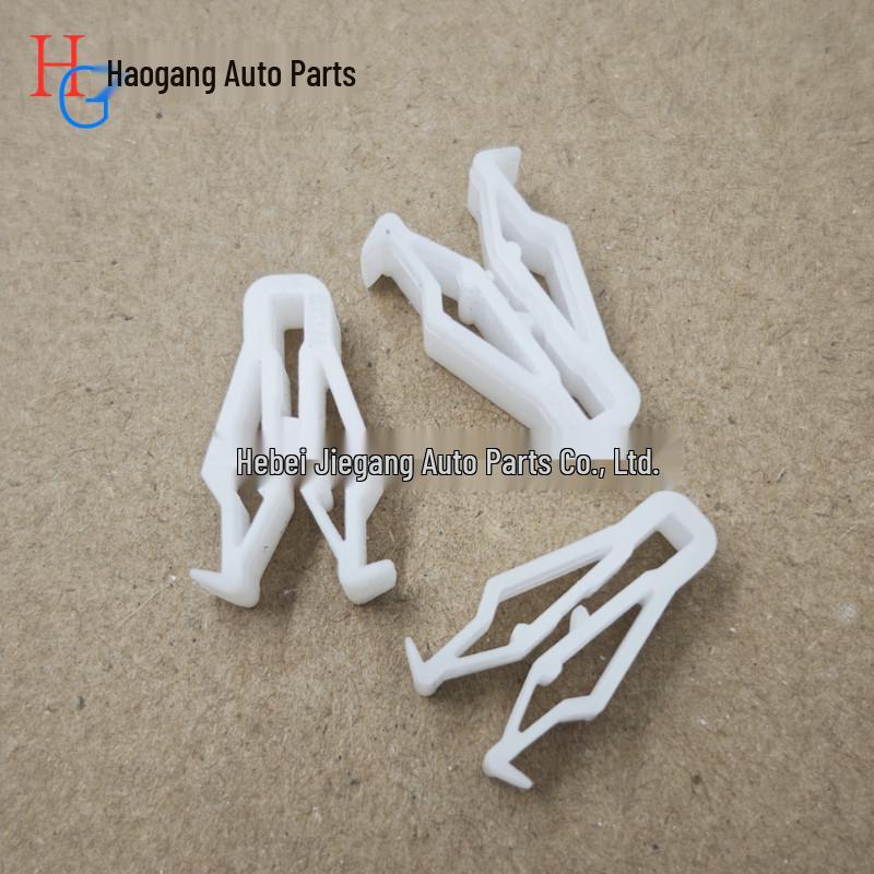White Plastic Buckle Clip for Yadea M6 T5 E6 Ou Yi Electric Vehicle Fork Guard Backrest