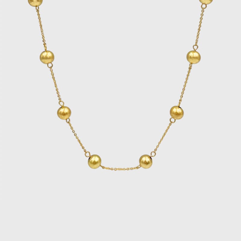 Jean Paul Clarisse Or Ball Necklace BLSN012