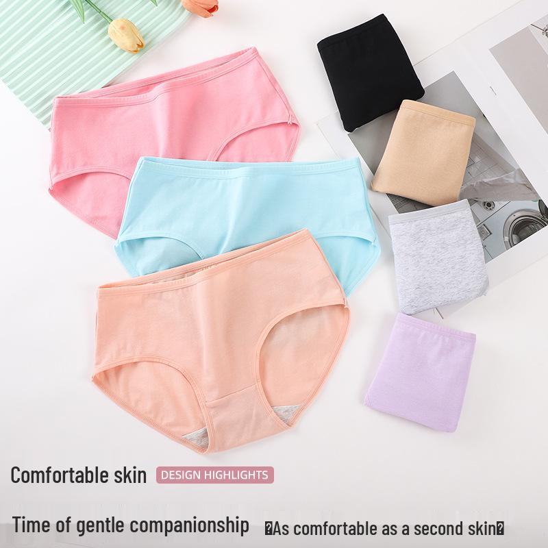 Women's Plus Size Cotton Tummy Control Hip Lift Briefs