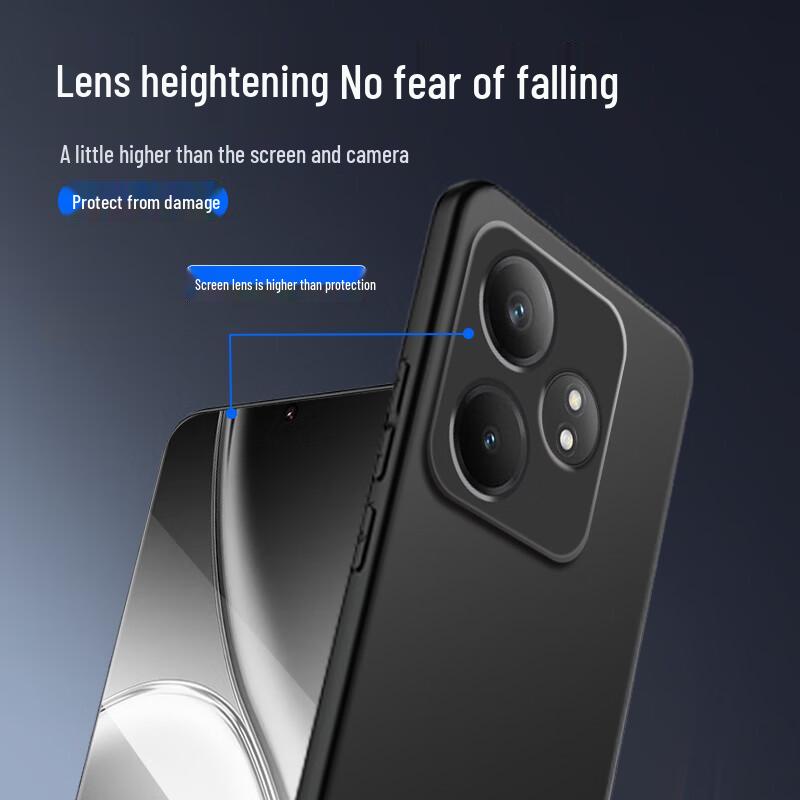 Realme Skin-Friendly Matte Phone Case