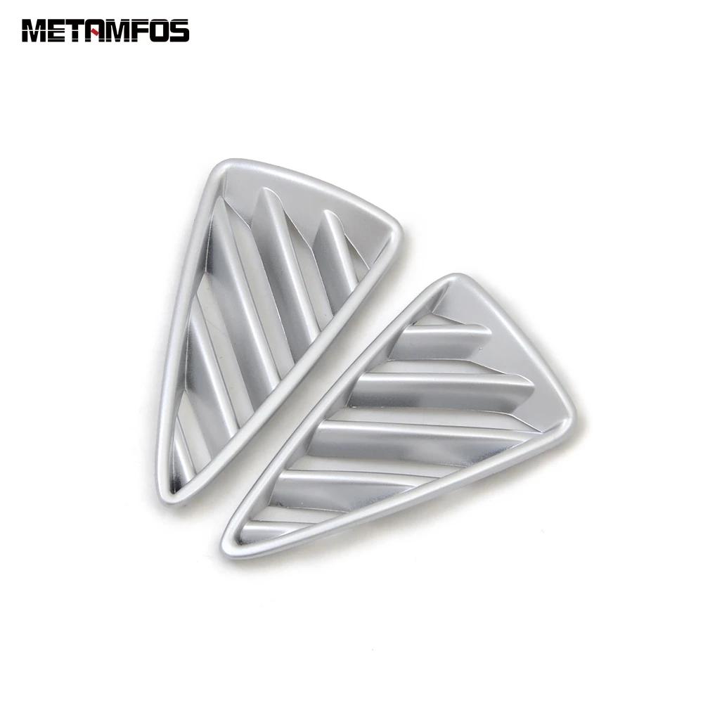 For Mazda CX-3 CX3 2014-   2024 Carbon Fiber Front Upper Air Condition AC Vent Outlet Cover Trim Sticker Car Styling