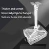 Projector Mount Universal Adjustable Ceiling Wall Mount Projector Extending Arms Mounting Bracket