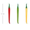 Pepper Shape Gel Ink Pen Student 0.5mm Black Refill Writing Signing Pen School Office Supply