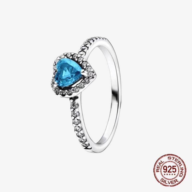 925 Sterling Silver Open Ring Style  Paved Heart Butterfly Flower Colorful Gemstone Ring For Women Daily Wear Jewelry Gift 2026