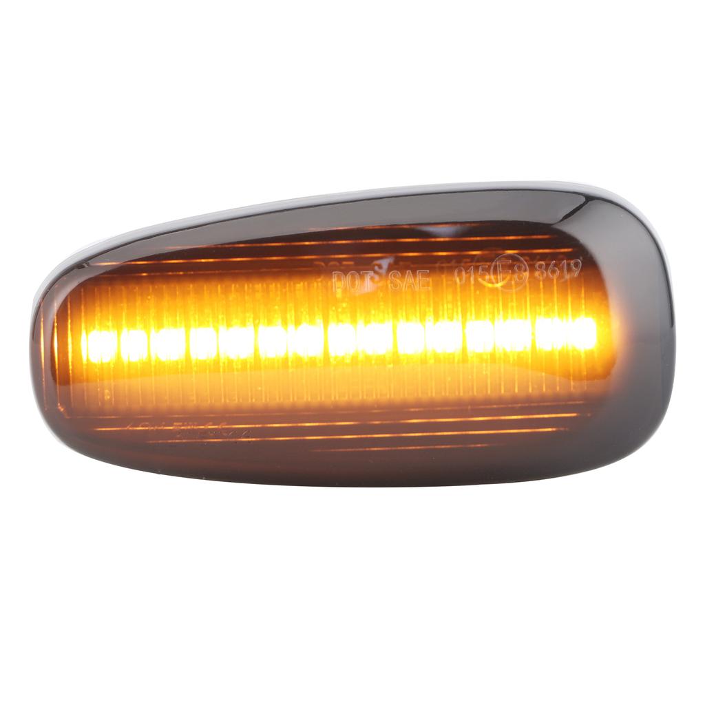 Car modification Side Marker Fender Turn Signal Light for Opel Astra 1999‑2005 Smoky Color