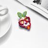 Blucome Lovely Style Brooch For Women Wear Big Sunglass Cartoon Dog Woman Brooches Acrylic Material Girls Jewelry for Gifts