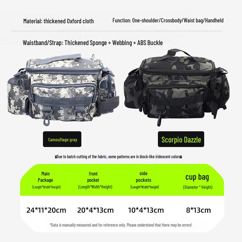 Jinglang Multifunctional Fishing Lure Tackle Bag