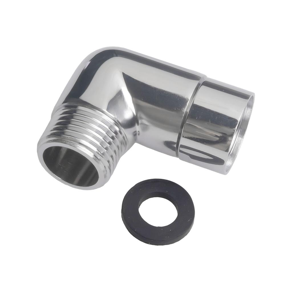 Adjustable Degree Shower Head Elbow Adapter Wall Mounted
