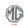 Black Logo for MG MG7 Plastic Replace 9.4cm/11.5cm Emblem Stickers Car Front Badge Rear Decals Auto Modification Accessories see58