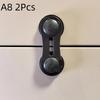 1/2/5Pcs Baby Safety Locks Cabinet Locks Room Locks Drawer Locks Anti-Pinch Folio Locks Safety Protection Products