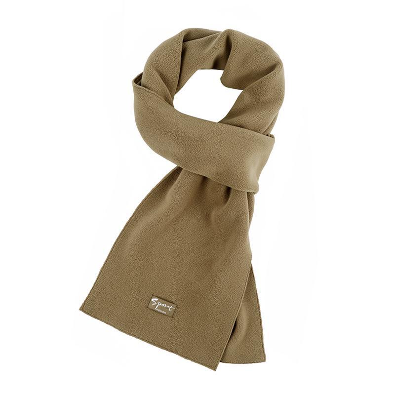 

Жіночий зимовий шарф з високоякісного полар-флісу - Однотонний, Універсальний, Теплий, Вітрозахисний та Подовжений для захисту шиї на вулиці хакі