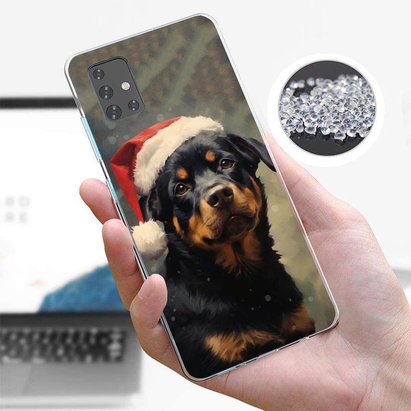 Rottweiler Dog Rottie Phone Case For Samsung Galaxy A52 A32 A22 A12 A02S A50S A30S A51 A31 AA71 Note 20 Ultra 10 S10 Plus Galaxy