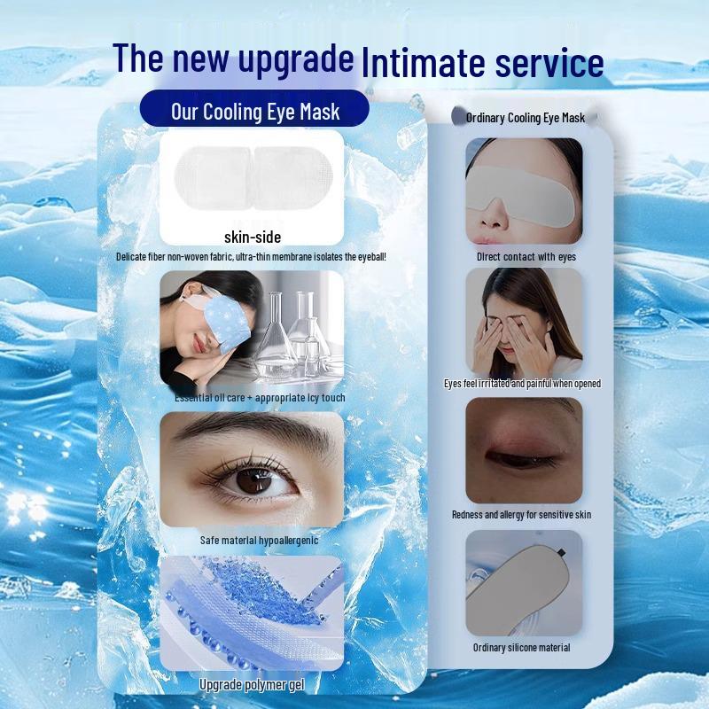 Cooling Eye Mask: Relieve Fatigue with a Refreshing Cold Compress for Summer