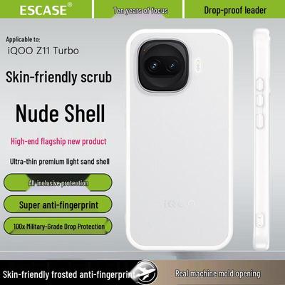 Husă de telefon ESCASE iQOO Z11 Turbo Semitransparentă Mată