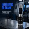 1/32"-5/8" Capacity Integrated Drill Chuck R8 Taper Precision Drill Chuck  For Drill Press
