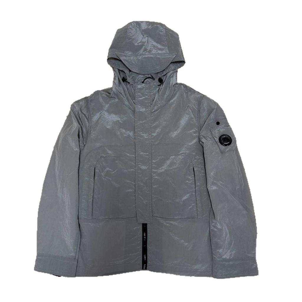 Cross-border Foreign Trade Spring CP Cp Pocket Lens Woven Metal Nylon Jacket Men's Outdoor Windproof Jacket