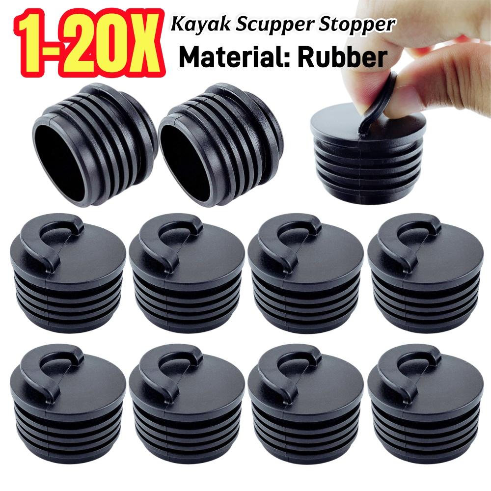 40mm Kajak Kanu Boot Teile Lenzstopfen Stopfen Abflusslöcher Stopfen Zubehör Kajak Marine Boot Rafting Schlauchboot Kanu Floß