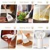 12 Pcs Silicone Kitchen Utensils Set Non Stick Silicone Cooking Utensil Set Heat Resistant Cookware with Wooden Handle JT558