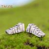 TOP-MART 2stk Miniatyrharpiks Trinntrapp Modell DIY Dukkehus Fairy Hagetilbehør Hjemmeinnredning