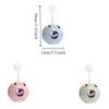 Spring Cat Teasing Ball Automatic Rotation with Feather Rotating Tumbler with Bells Plush Ball Cat Interactive Toy Exercise